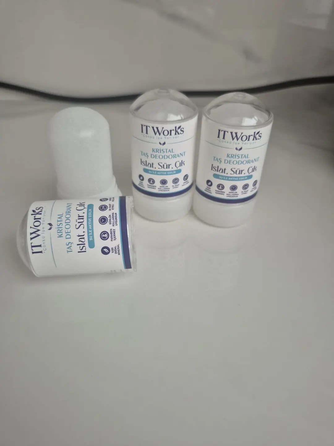 IT Works Kristal Taş Deodorant müşteri fotoğrafı