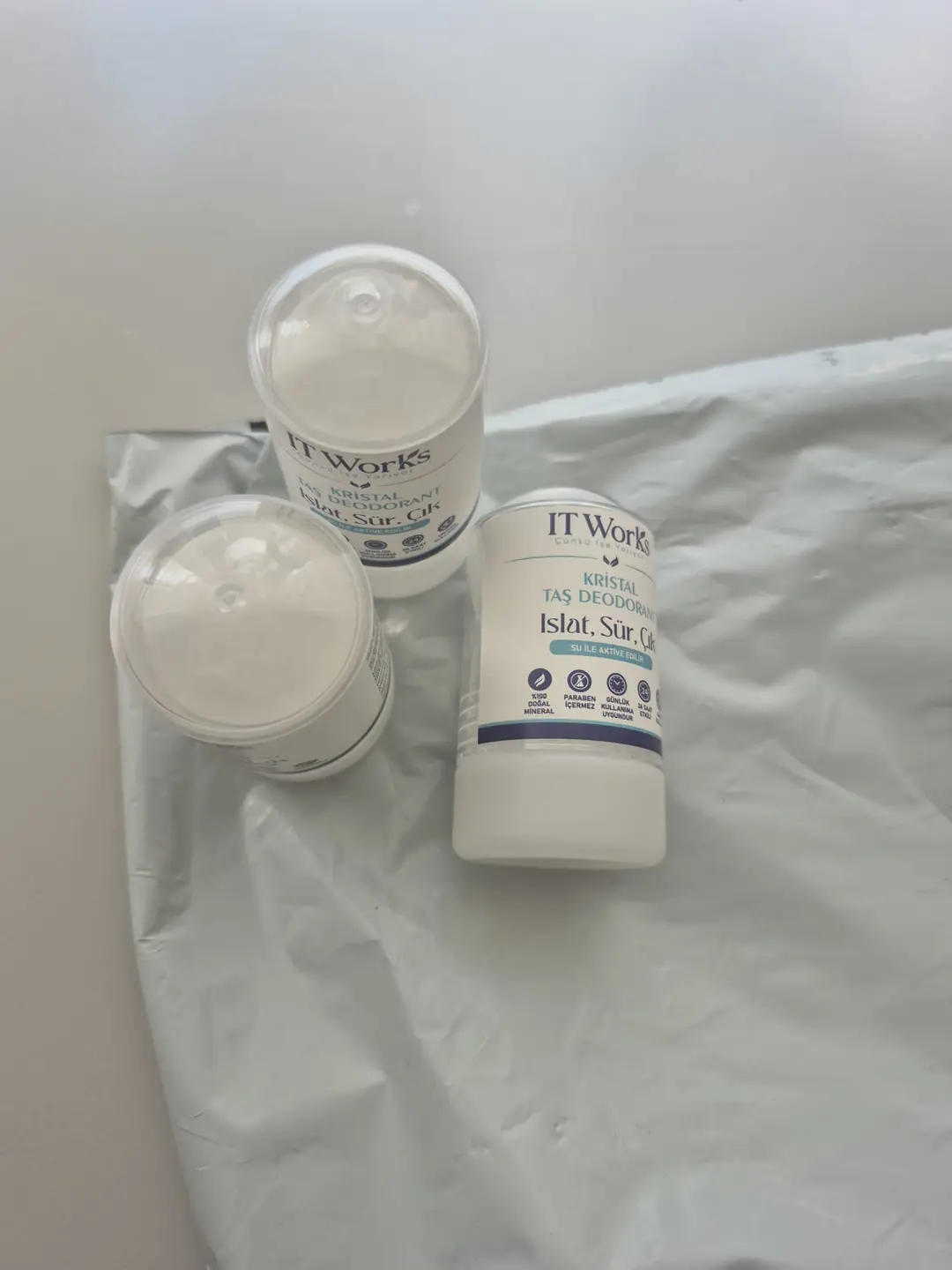IT Works Kristal Taş Deodorant müşteri fotoğrafı